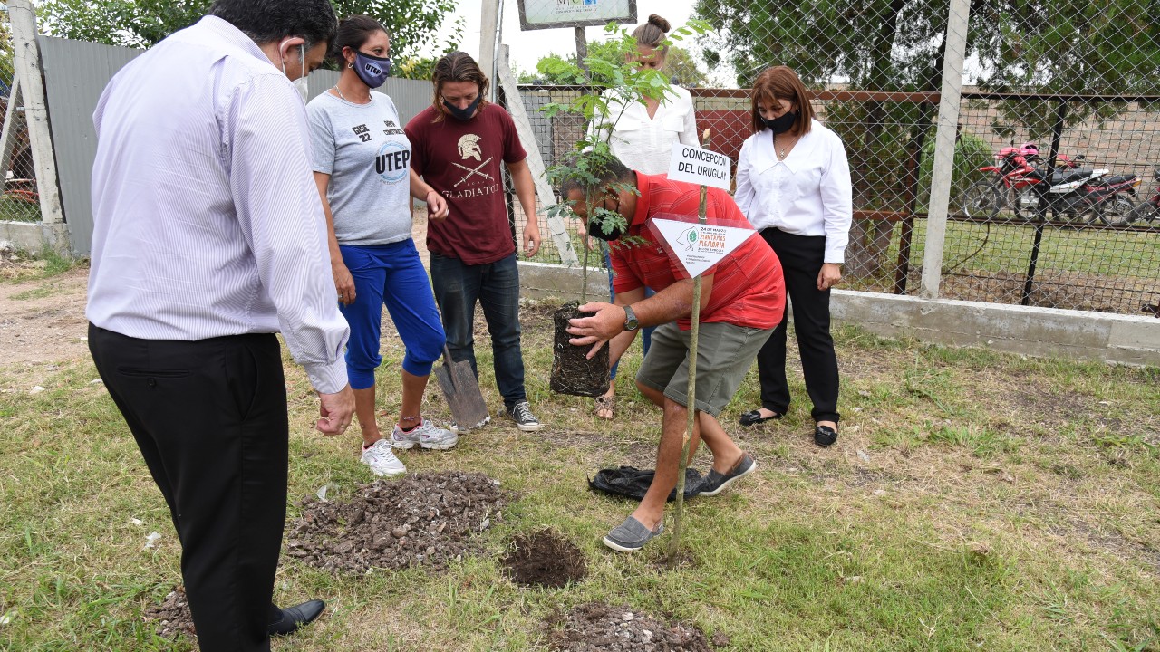 Plantamos memoria: también en la Escuela Municipal de Artes y Oficios