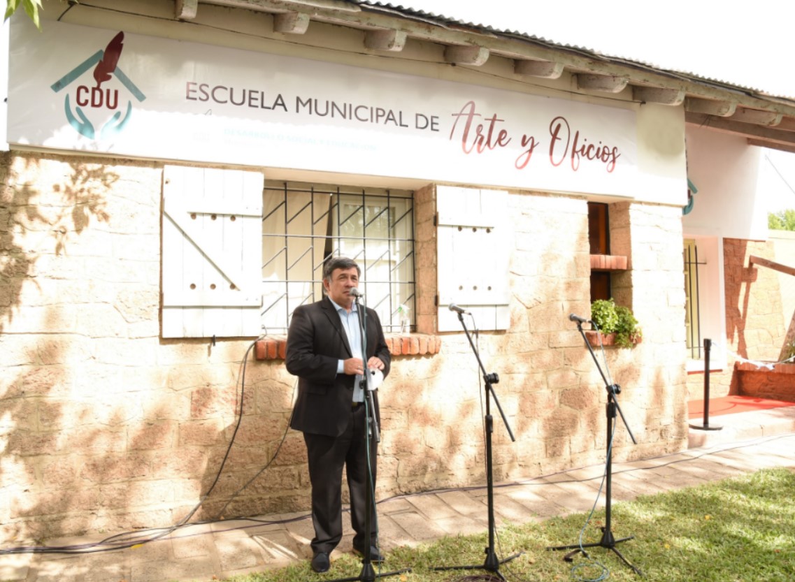 Se inauguró la Escuela Municipal de Artes y Oficios de Concepción del Uruguay
